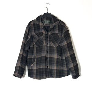 Trademark Dash Classics Plaid‎ Button-Up Flannel Jacket